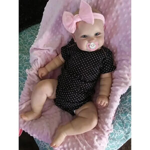 Reborn Baby Doll with Weighted Body Realistic Newborn  Girl Look Real